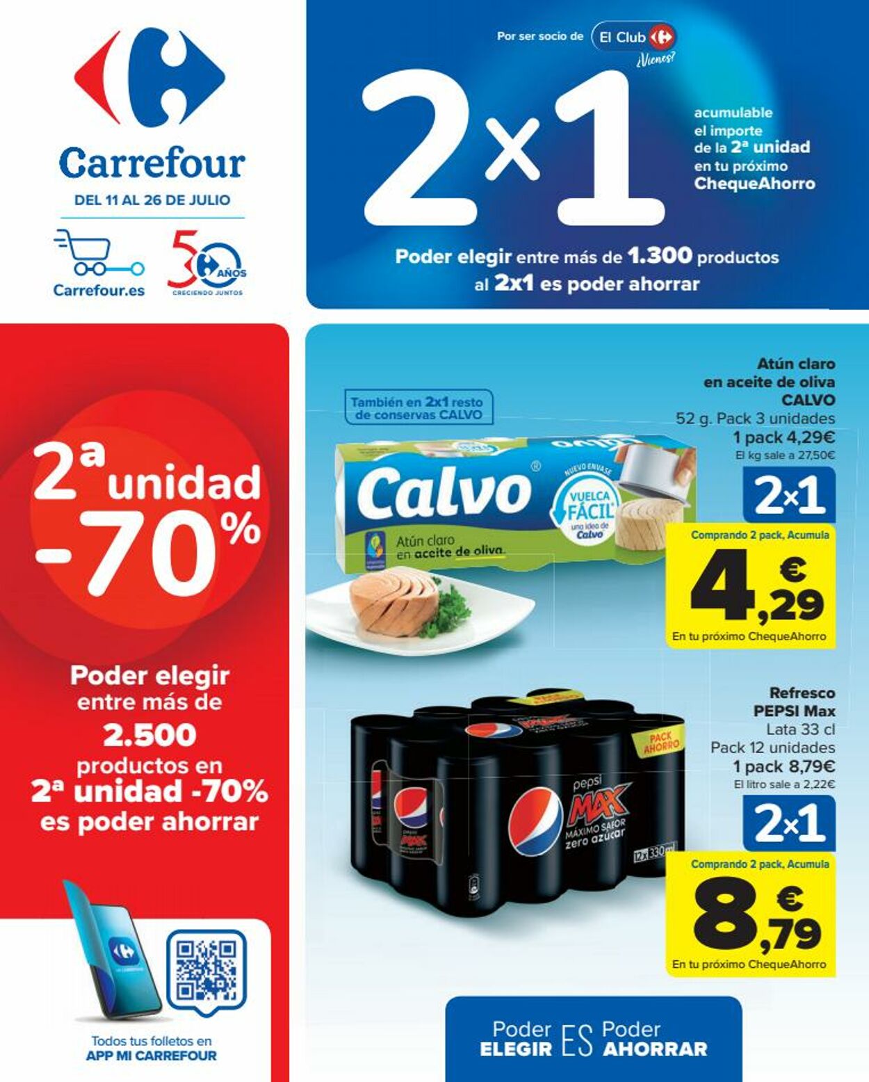 Folleto Carrefour 11.07.2023 - 26.07.2023