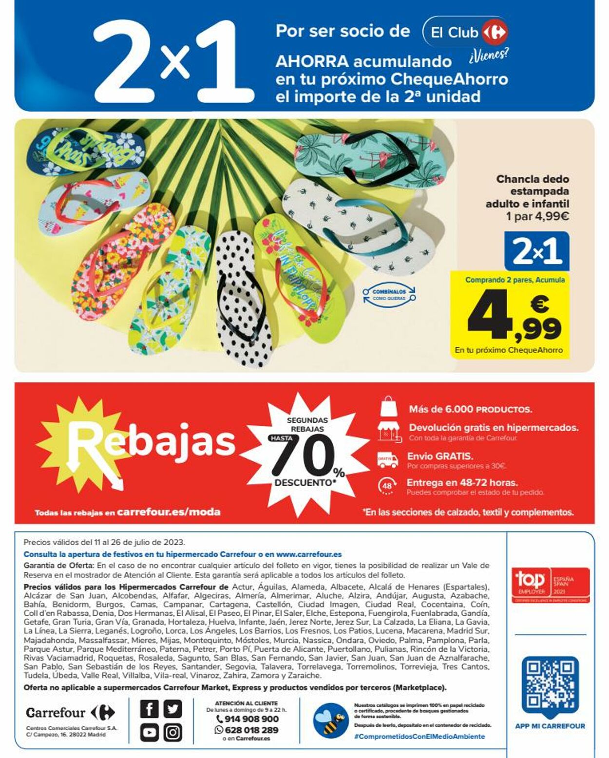 Folleto Carrefour 11.07.2023 - 26.07.2023