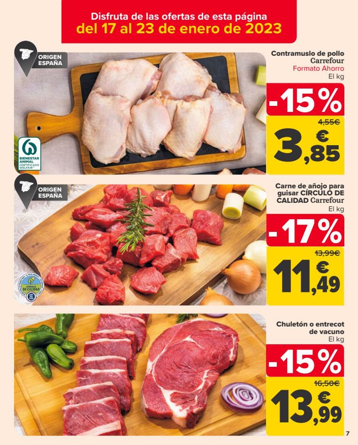 Folleto Carrefour 17.01.2023 - 26.01.2023