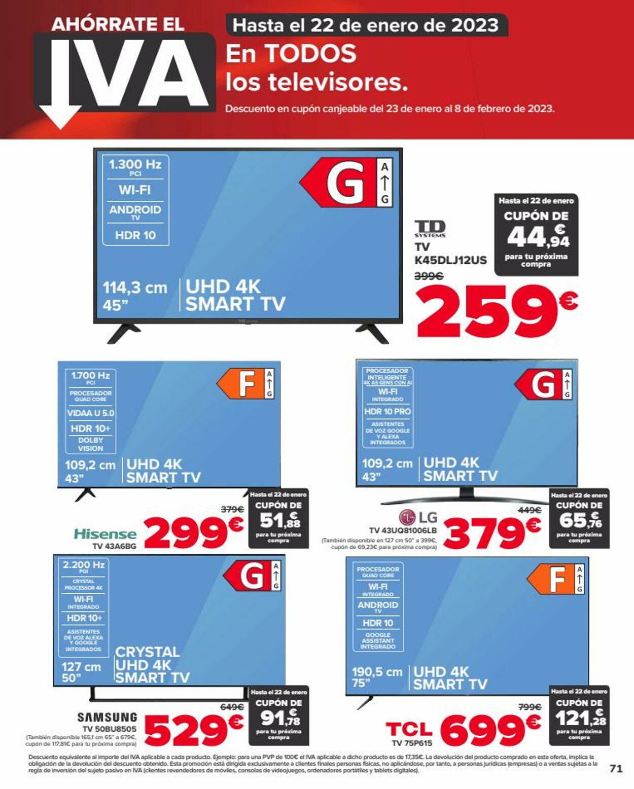 Folleto Carrefour 17.01.2023 - 26.01.2023