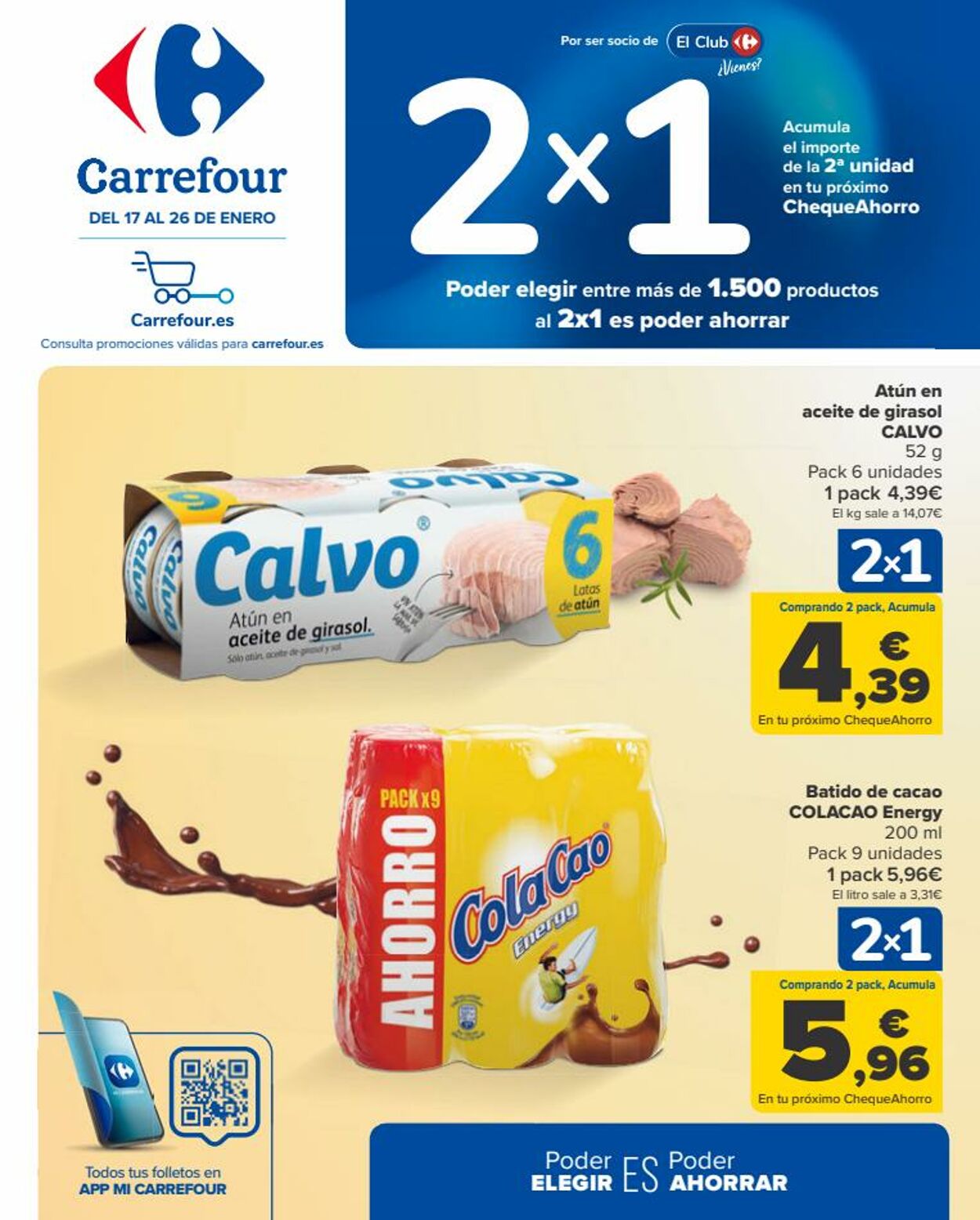 Folleto Carrefour 17.01.2023 - 26.01.2023