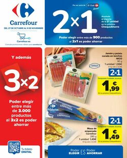 Folleto Carrefour 27.10.2022 - 09.11.2022