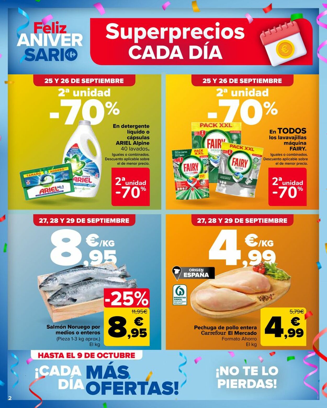 Folleto Carrefour 25.09.2024 - 09.10.2024