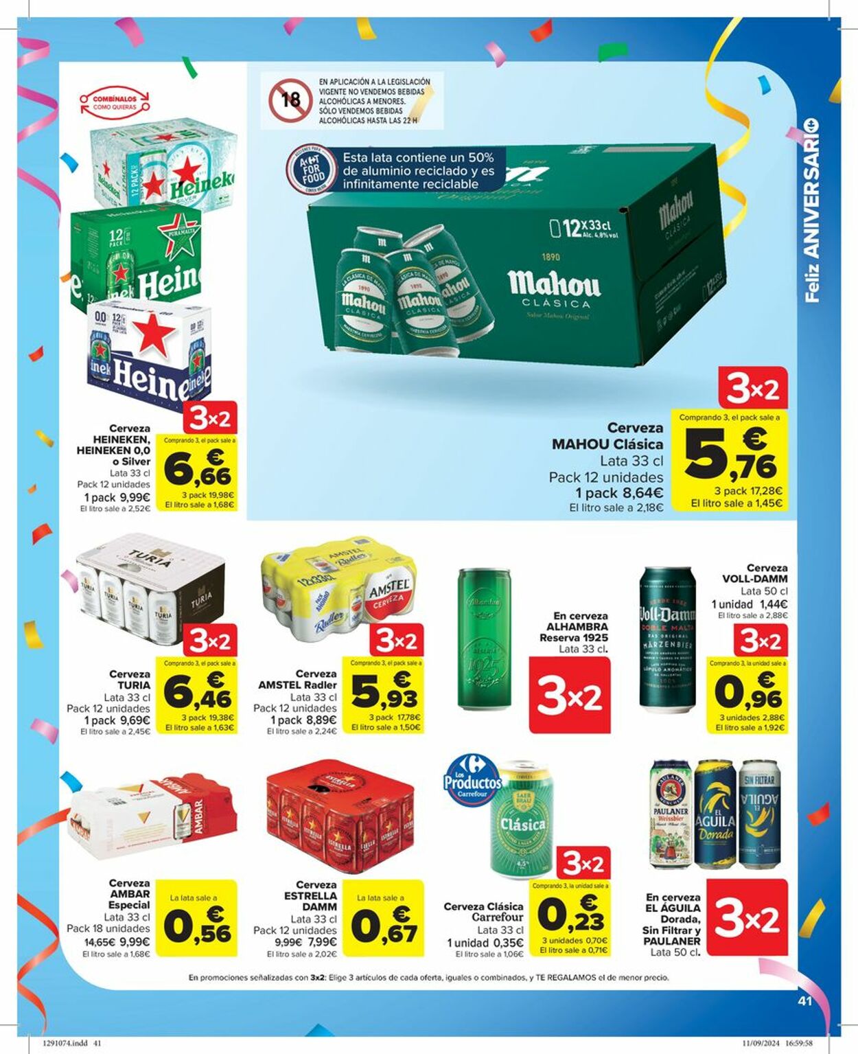 Folleto Carrefour 25.09.2024 - 09.10.2024