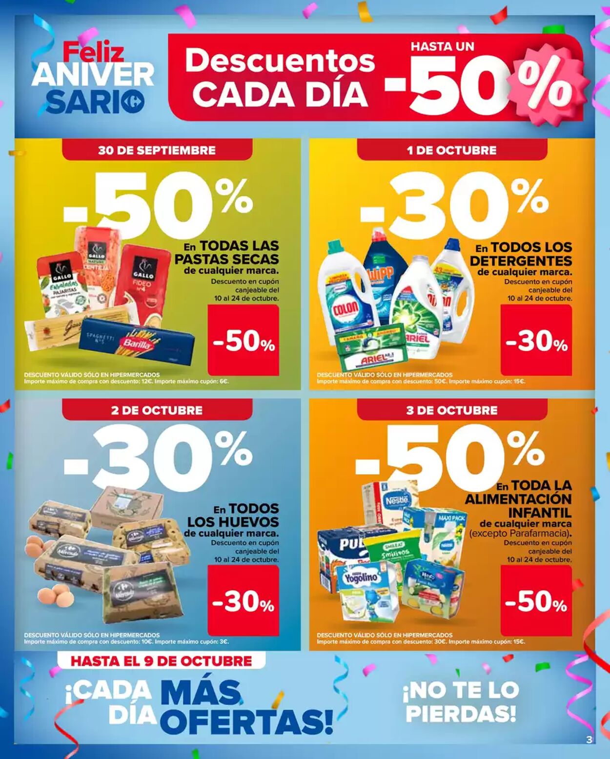 Folleto Carrefour 25.09.2024 - 09.10.2024