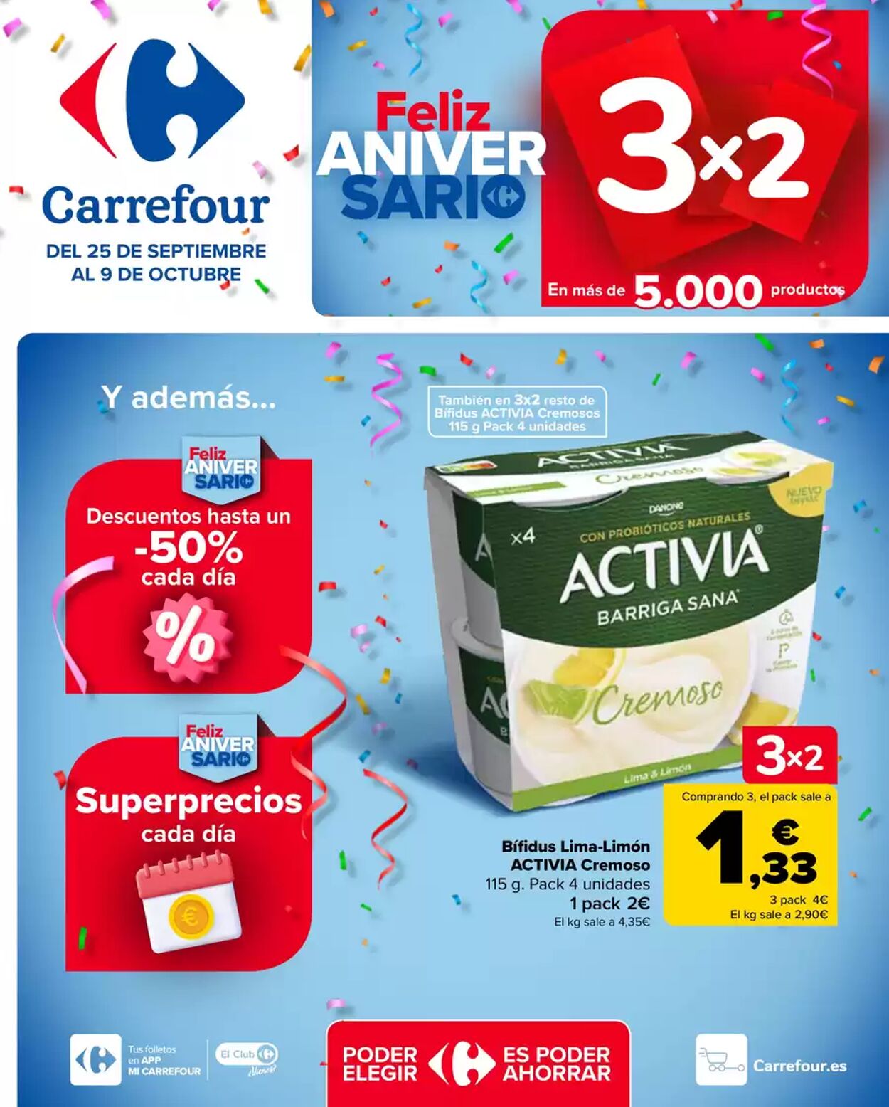 Folleto Carrefour 25.09.2024 - 09.10.2024