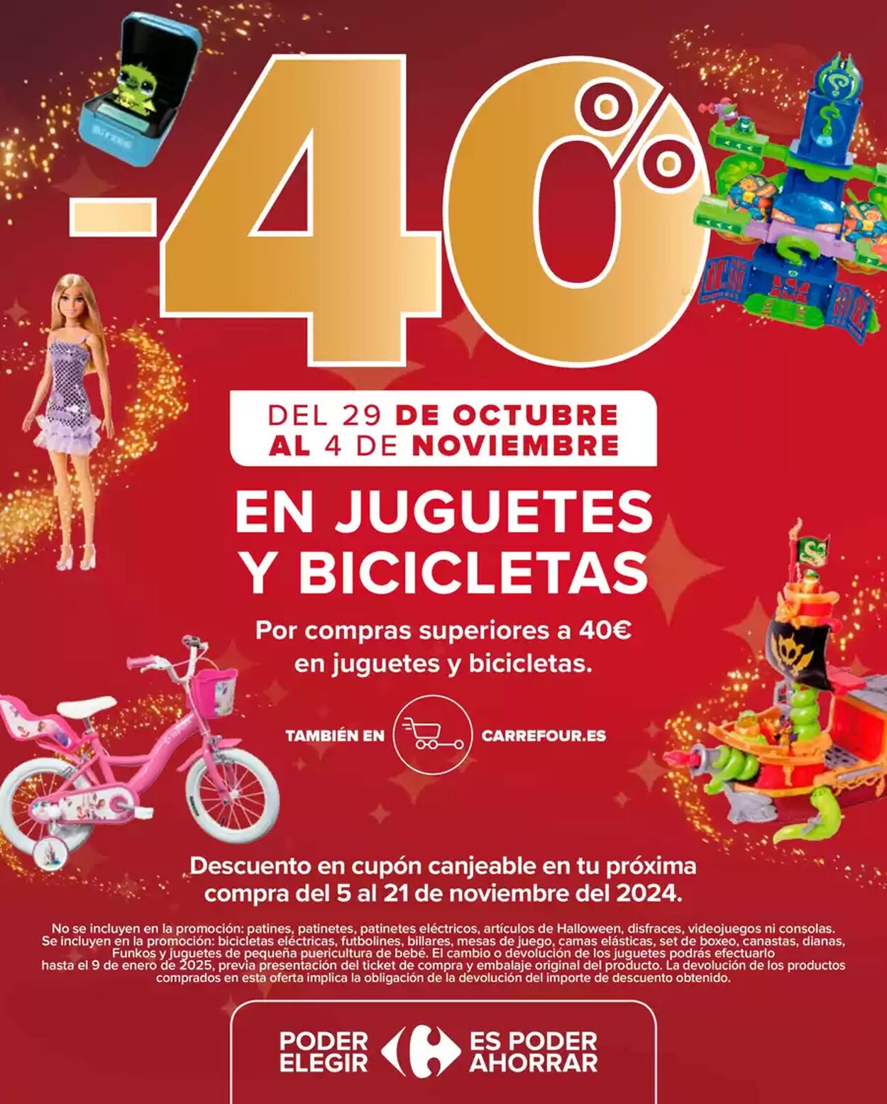 Folleto Carrefour 25.10.2024 - 11.11.2024