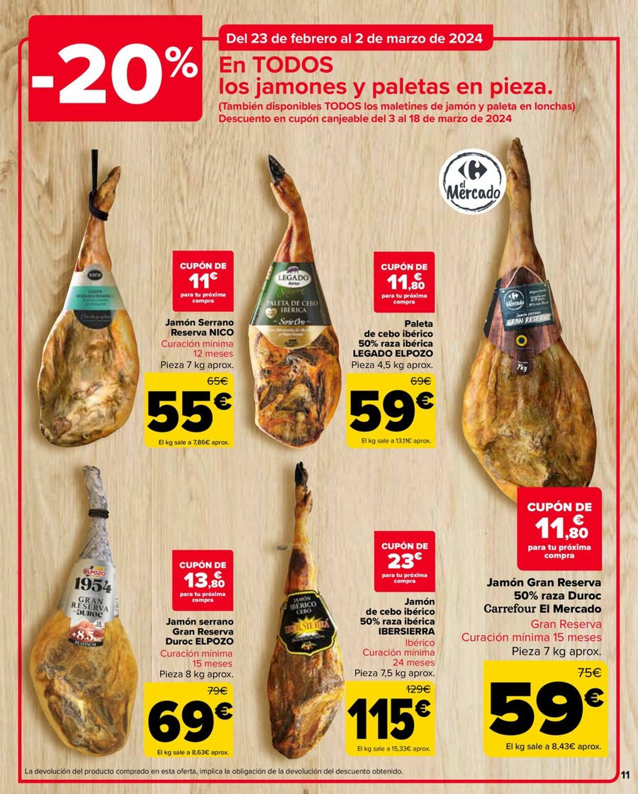 Folleto Carrefour 23.02.2024 - 11.03.2024