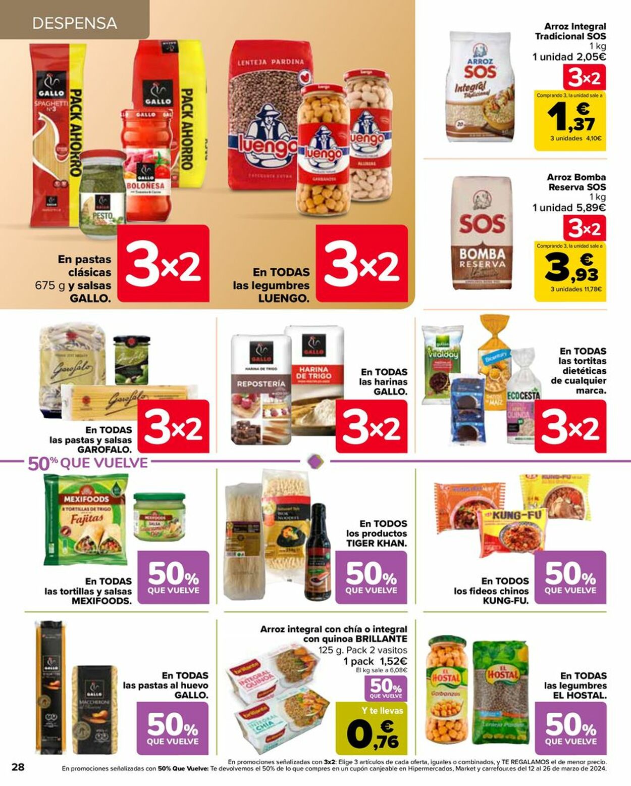 Folleto Carrefour 23.02.2024 - 11.03.2024