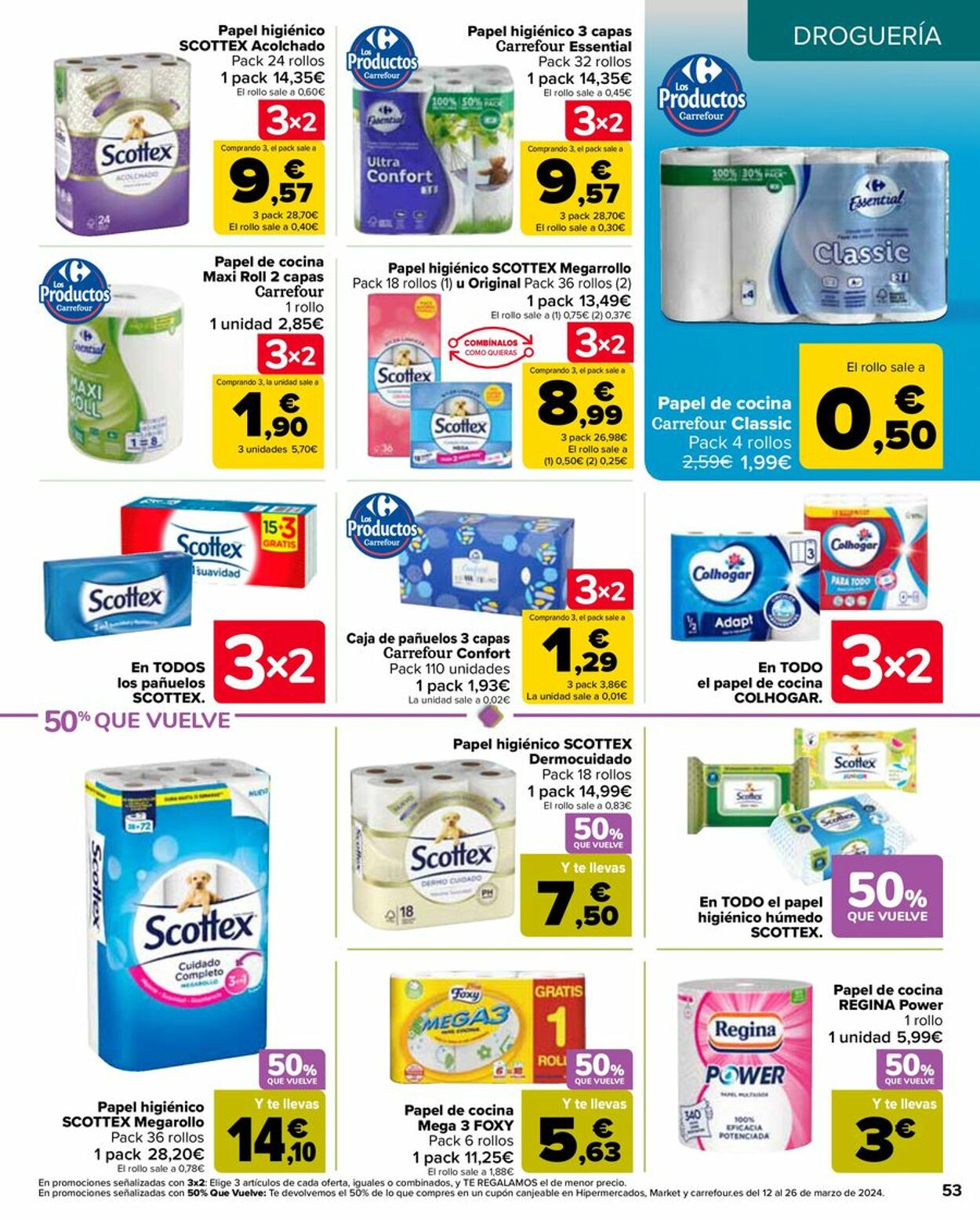 Folleto Carrefour 23.02.2024 - 11.03.2024