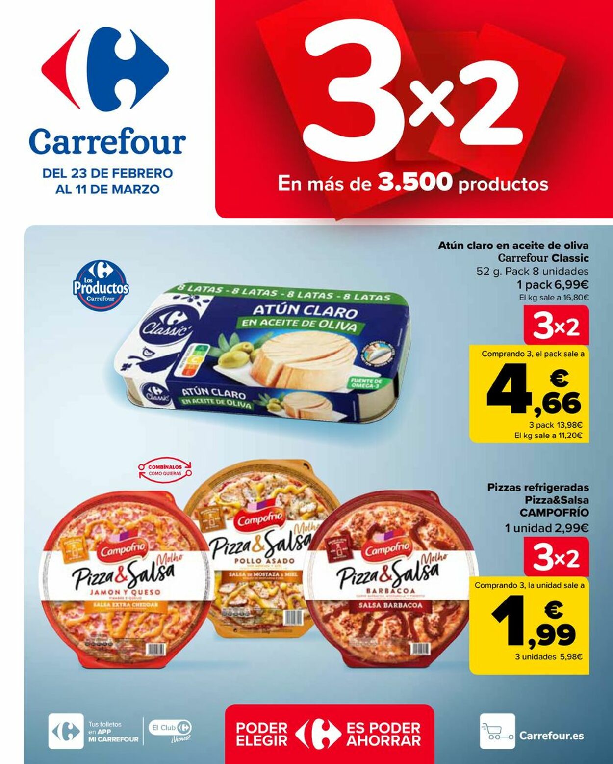 Folleto Carrefour 23.02.2024 - 11.03.2024