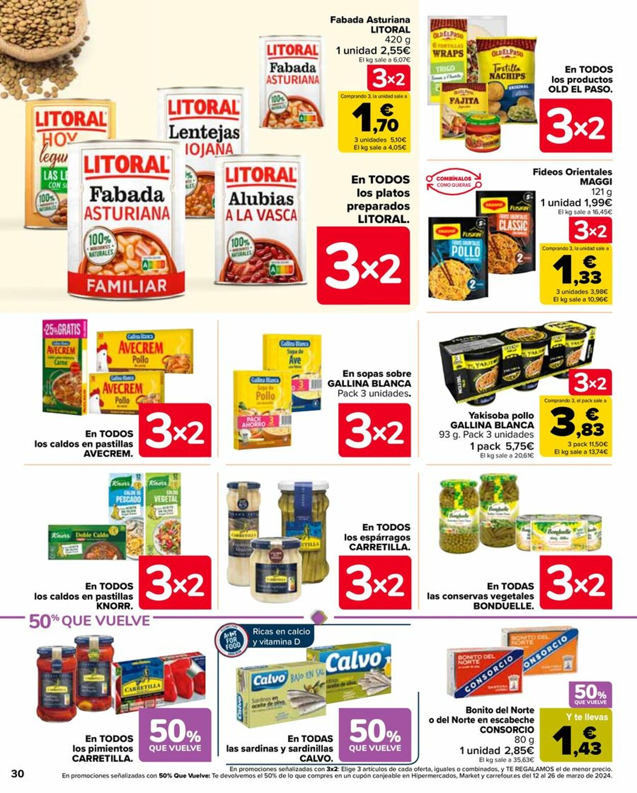 Folleto Carrefour 23.02.2024 - 11.03.2024