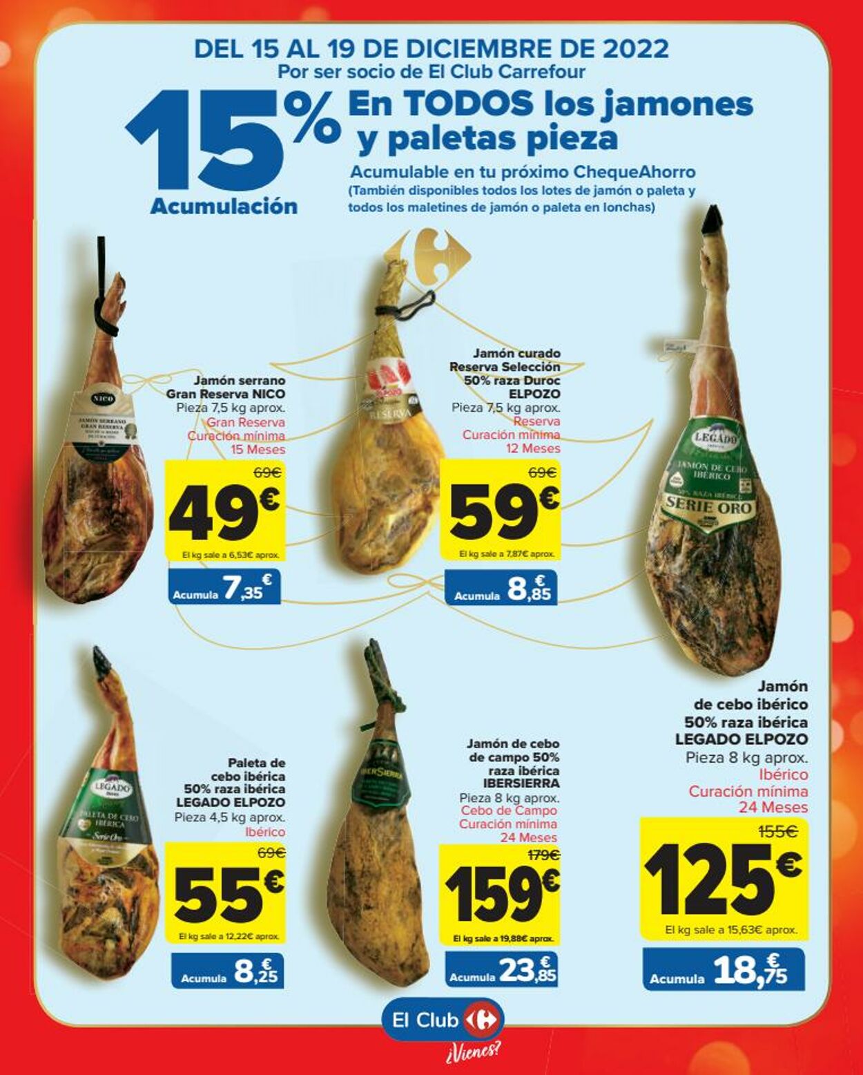 Folleto Carrefour 15.12.2022 - 31.12.2022