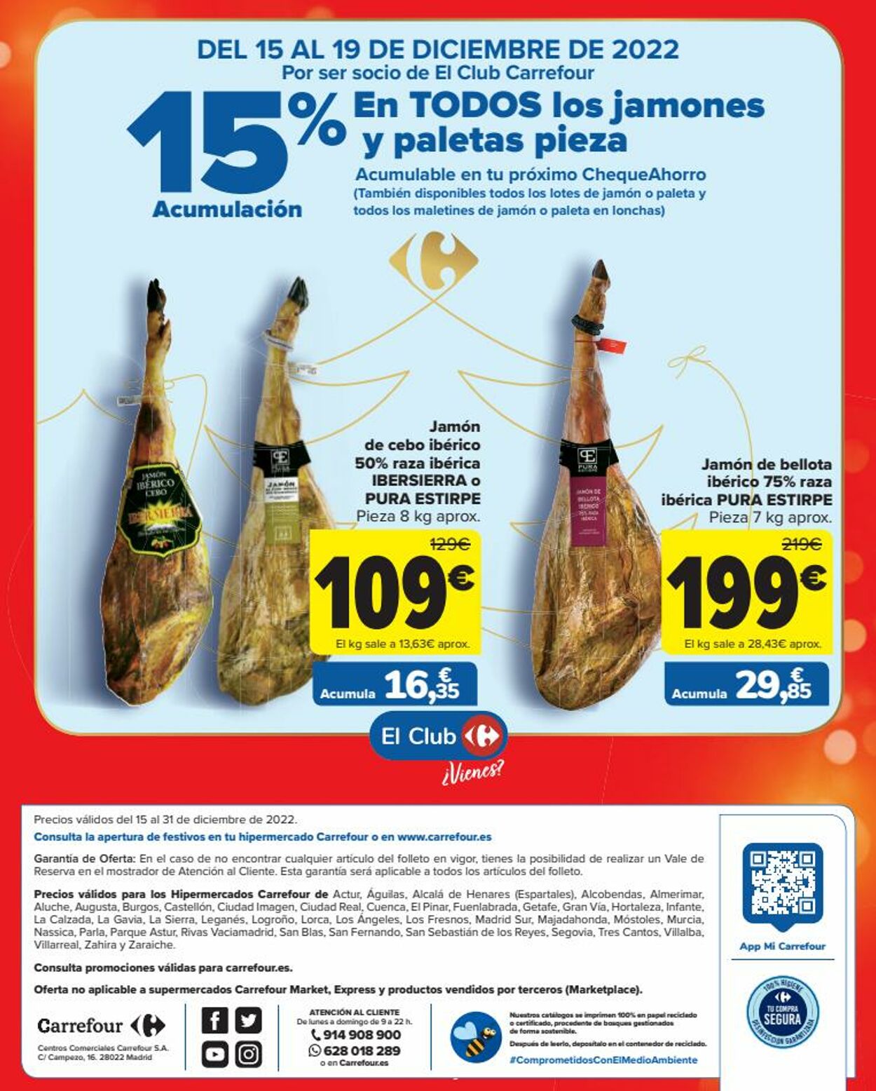 Folleto Carrefour 15.12.2022 - 31.12.2022