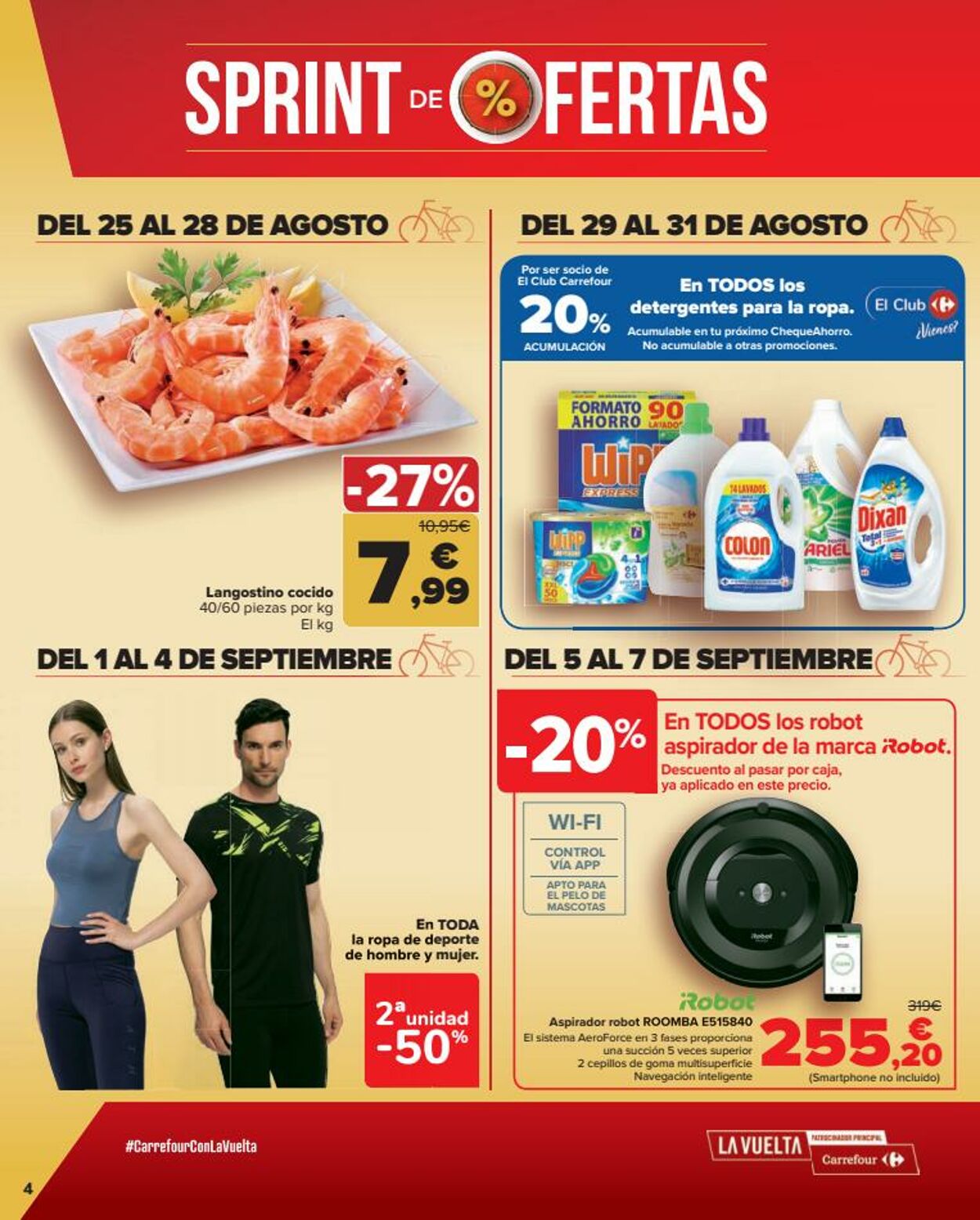 Folleto Carrefour 25.08.2022 - 12.09.2022