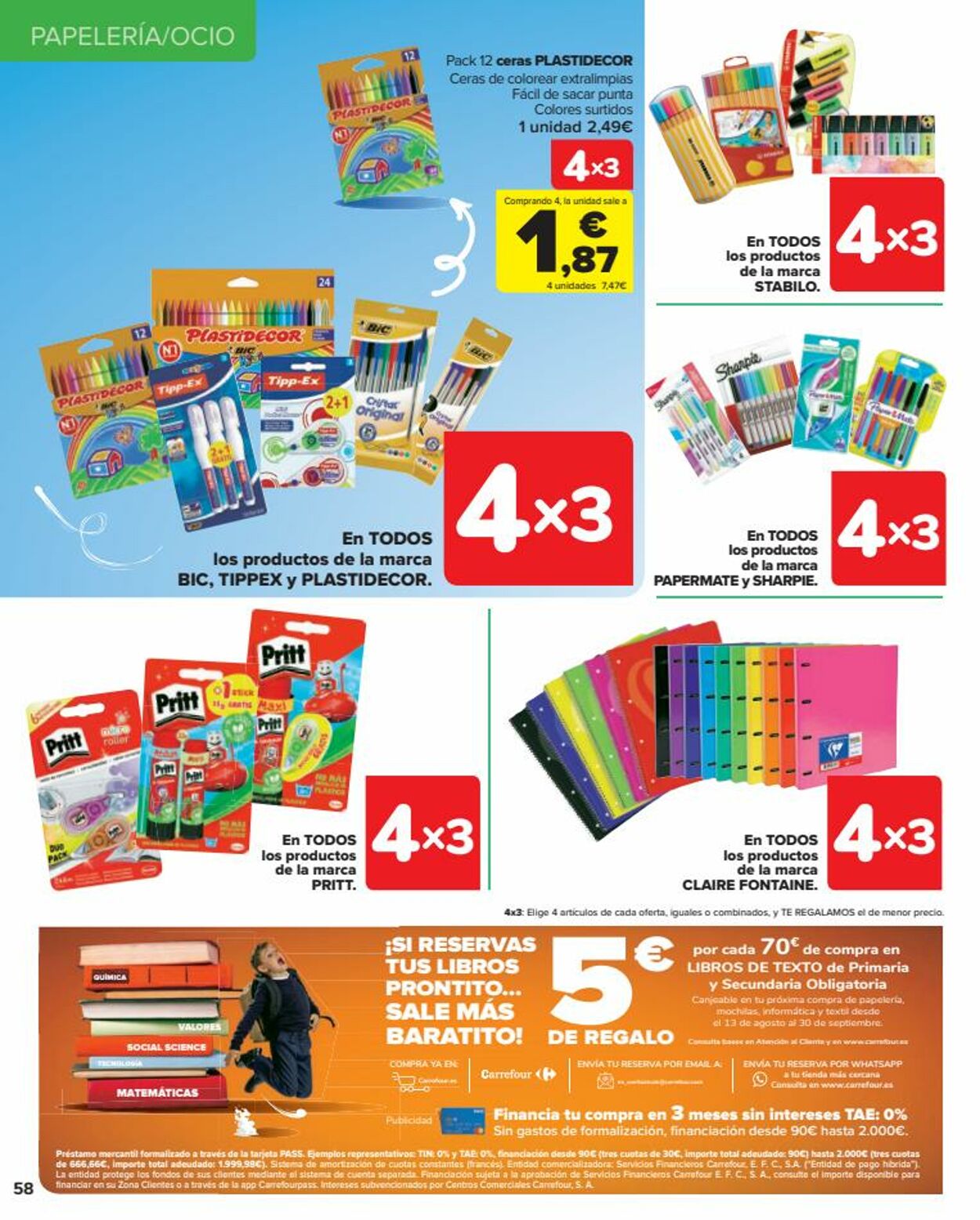 Folleto Carrefour 25.08.2022 - 12.09.2022