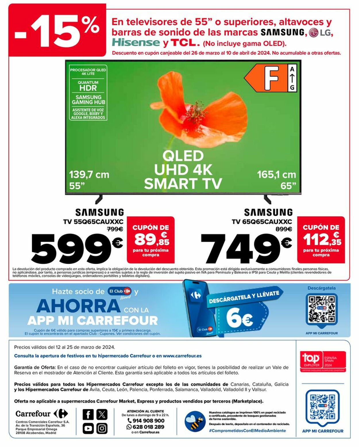 Folleto Carrefour 12.03.2024 - 25.03.2024