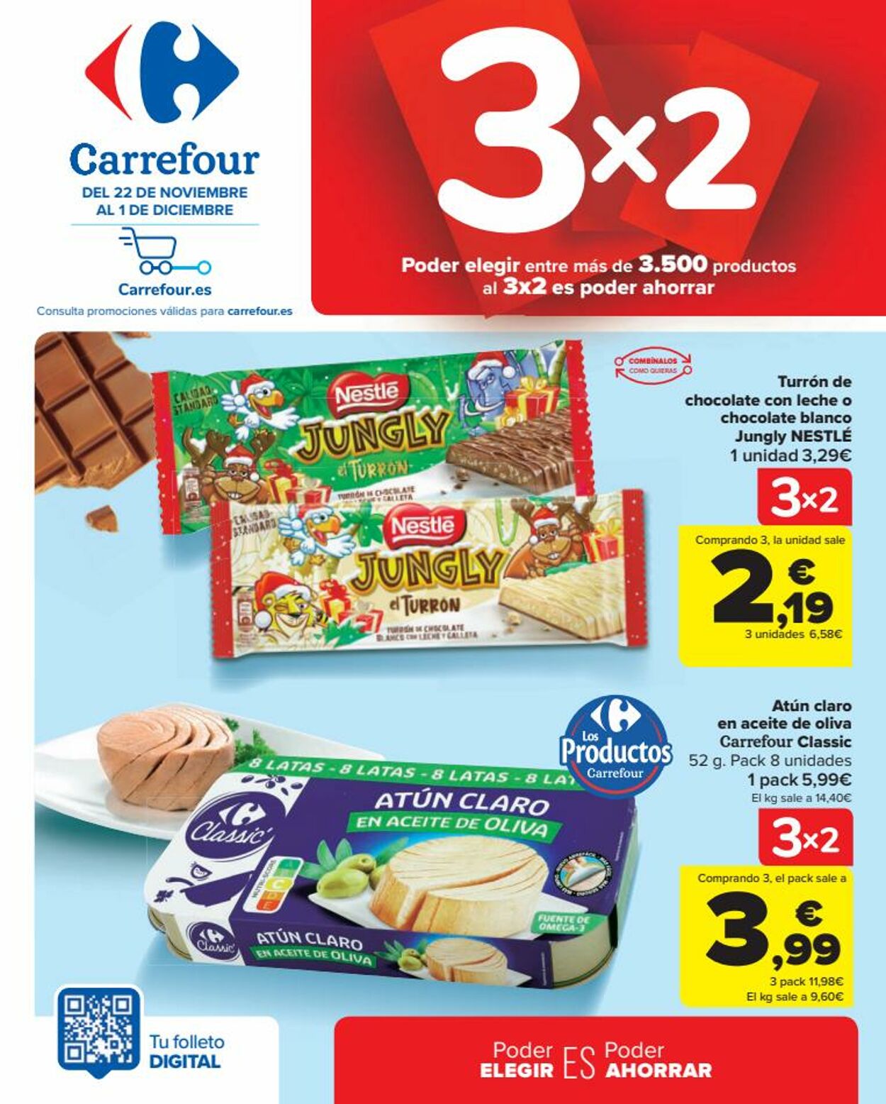 Folleto Carrefour 22.11.2022 - 01.12.2022