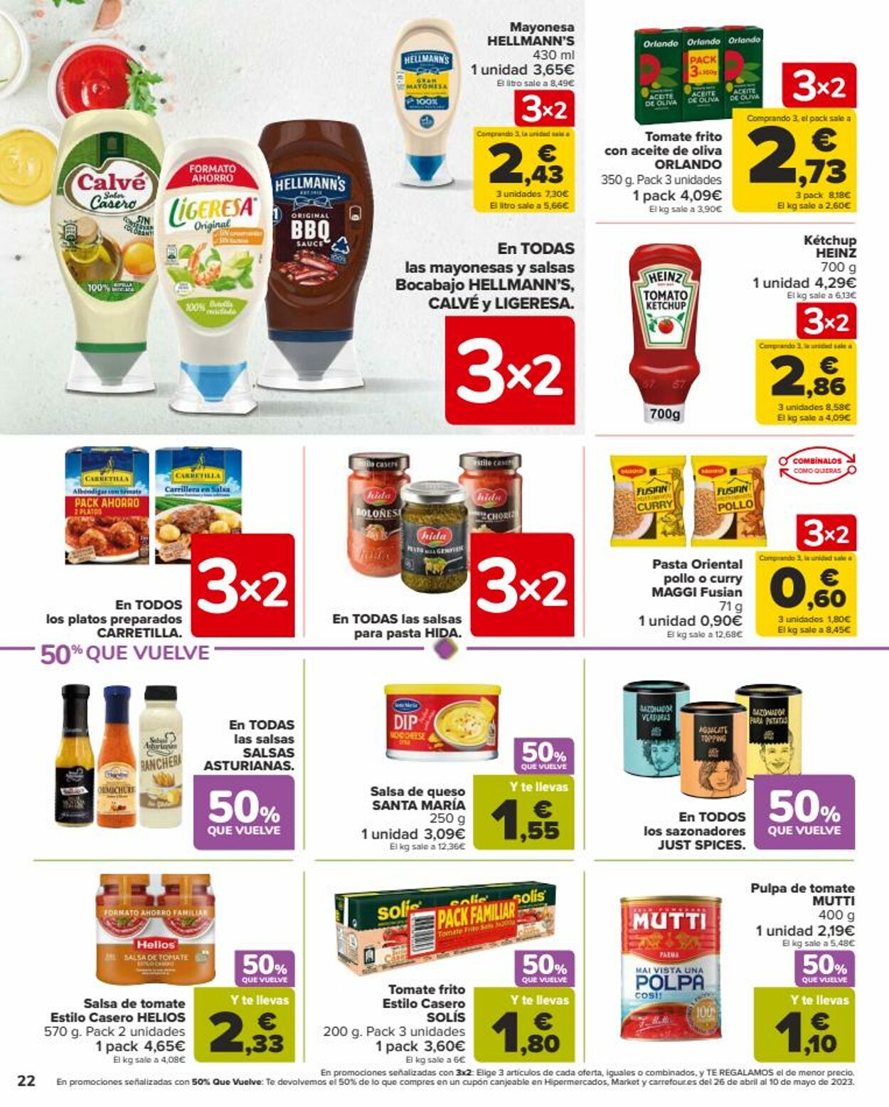 Folleto Carrefour 12.04.2023 - 25.04.2023