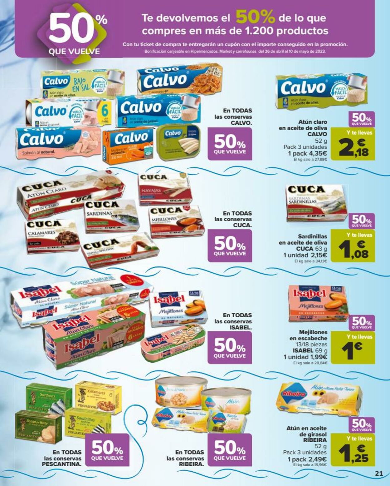 Folleto Carrefour 12.04.2023 - 25.04.2023