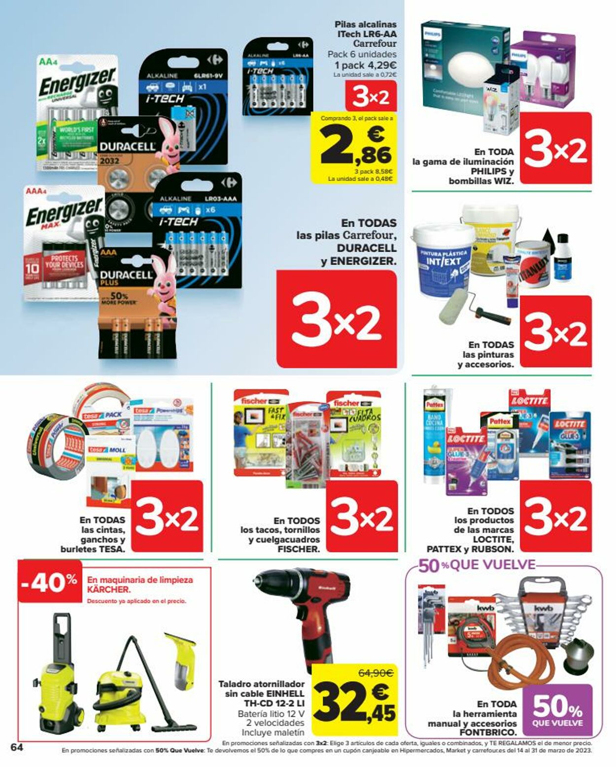 Folleto Carrefour 23.02.2023 - 13.03.2023