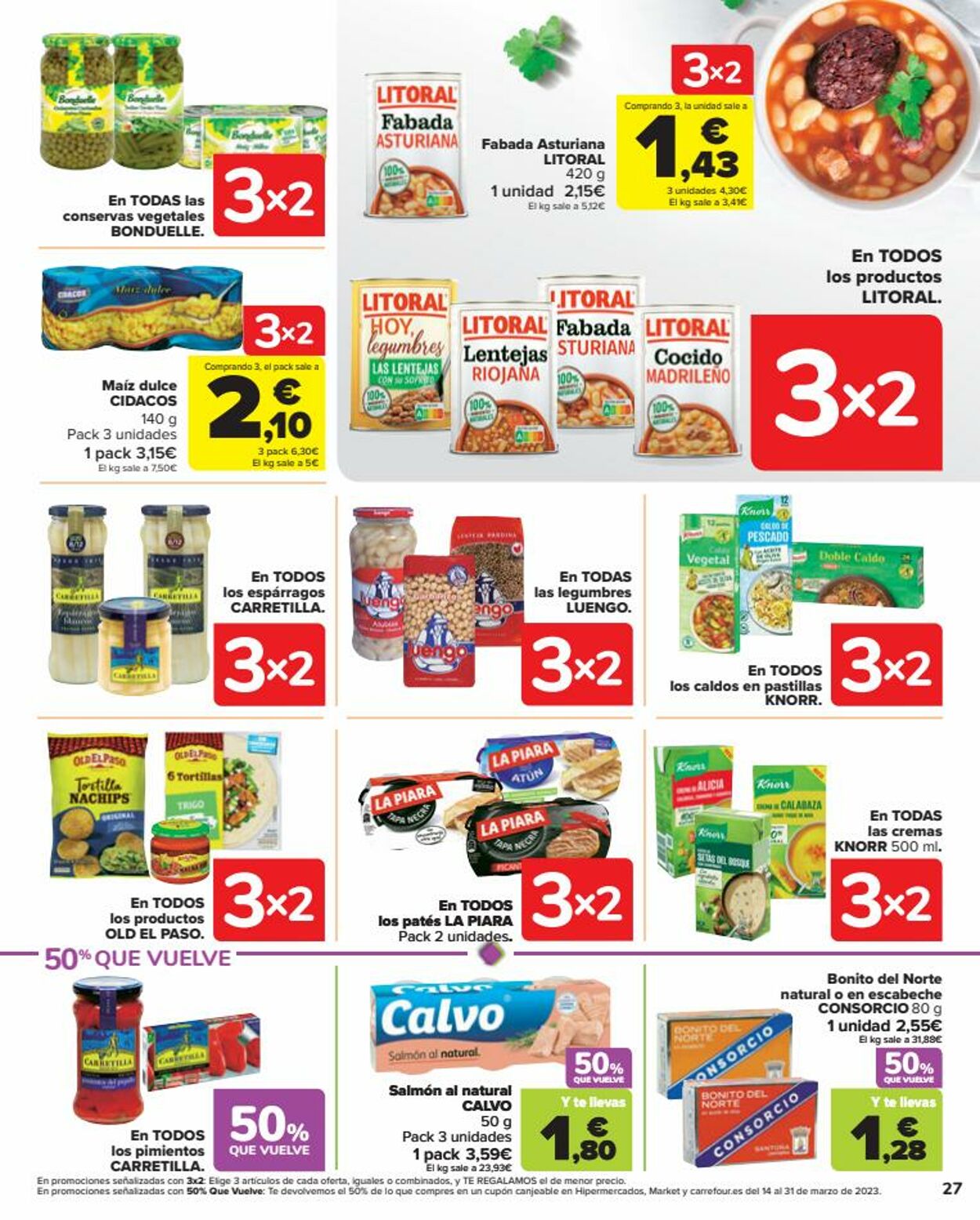 Folleto Carrefour 23.02.2023 - 13.03.2023