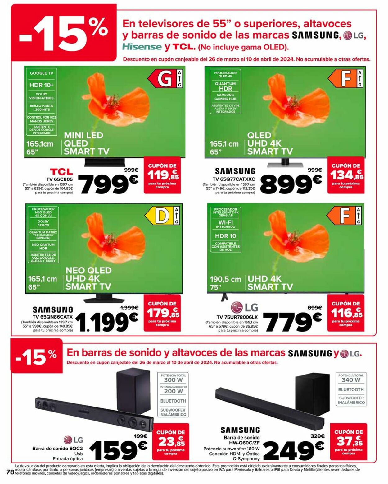 Folleto Carrefour 12.03.2024 - 25.03.2024