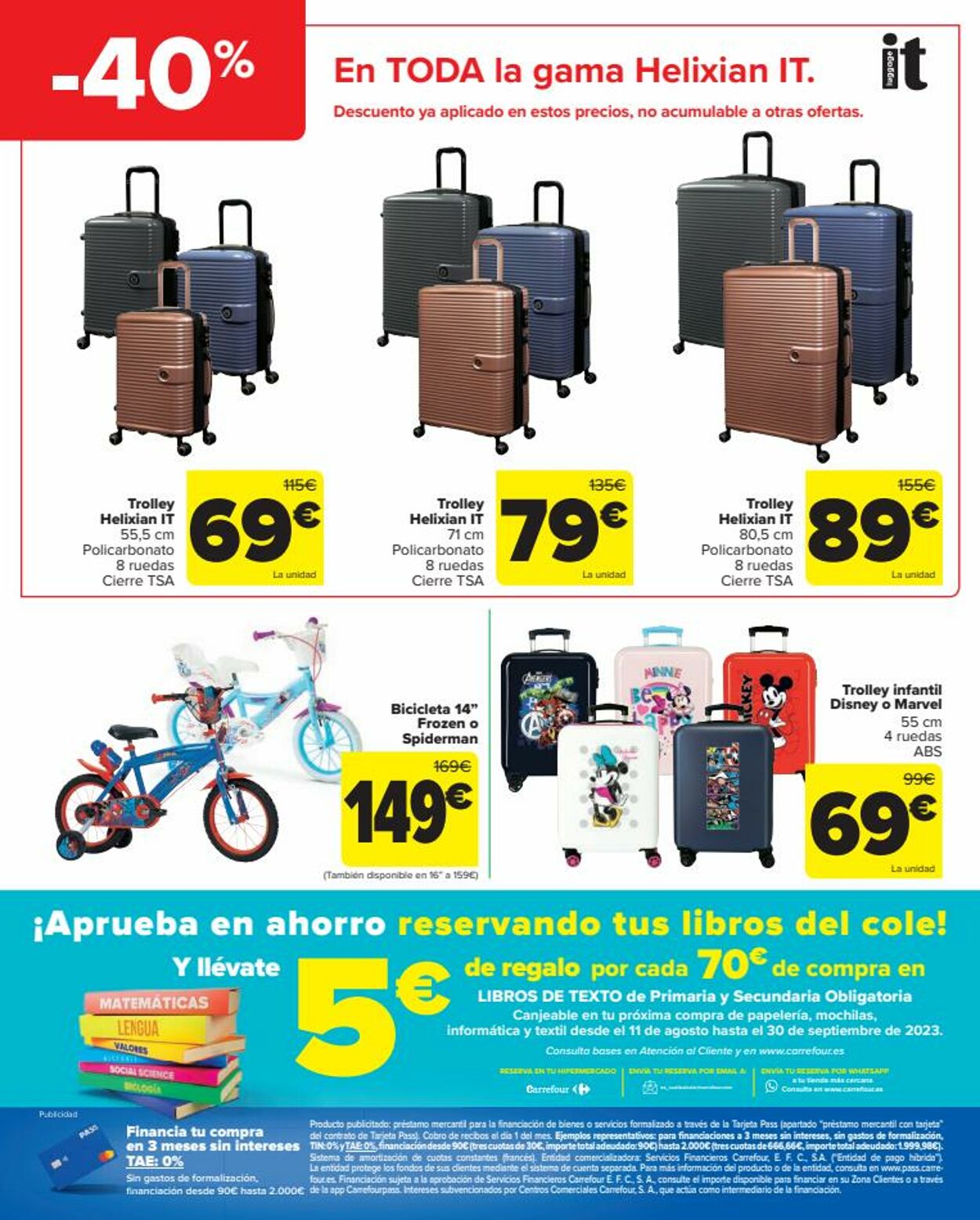 Folleto Carrefour 24.08.2023 - 11.09.2023