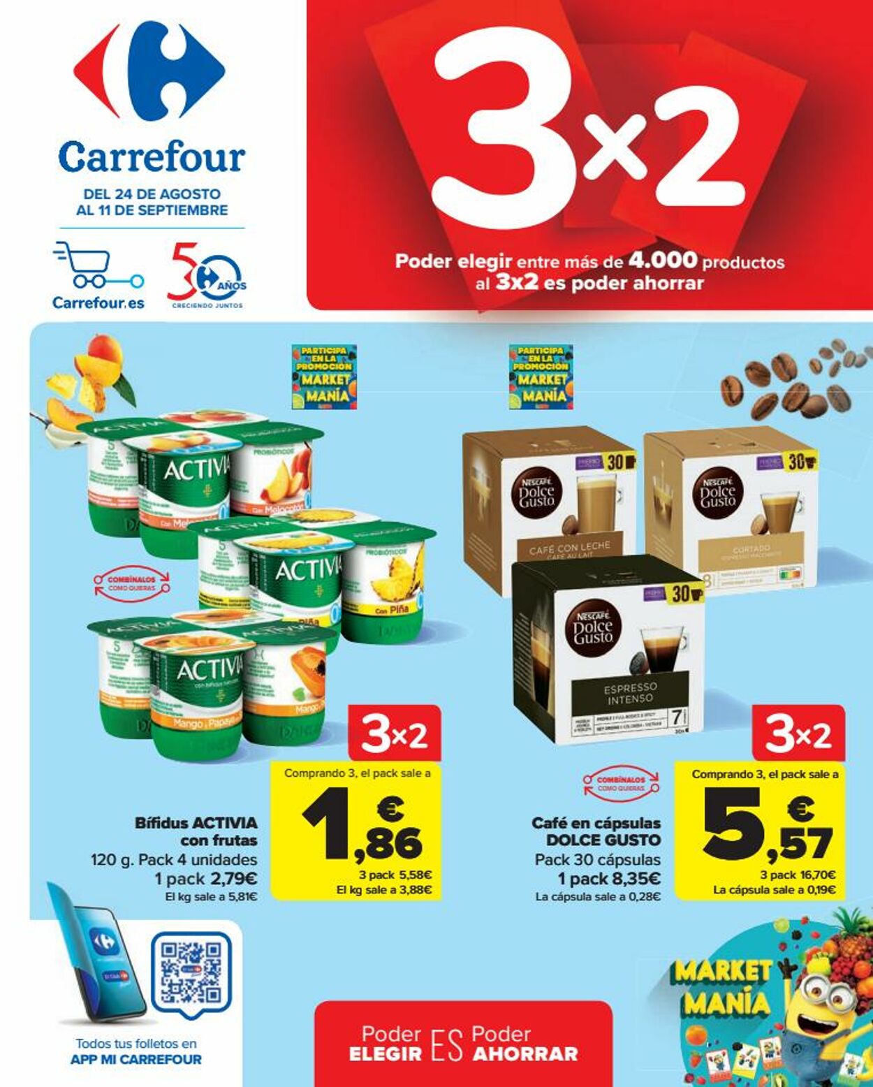 Folleto Carrefour 24.08.2023 - 11.09.2023