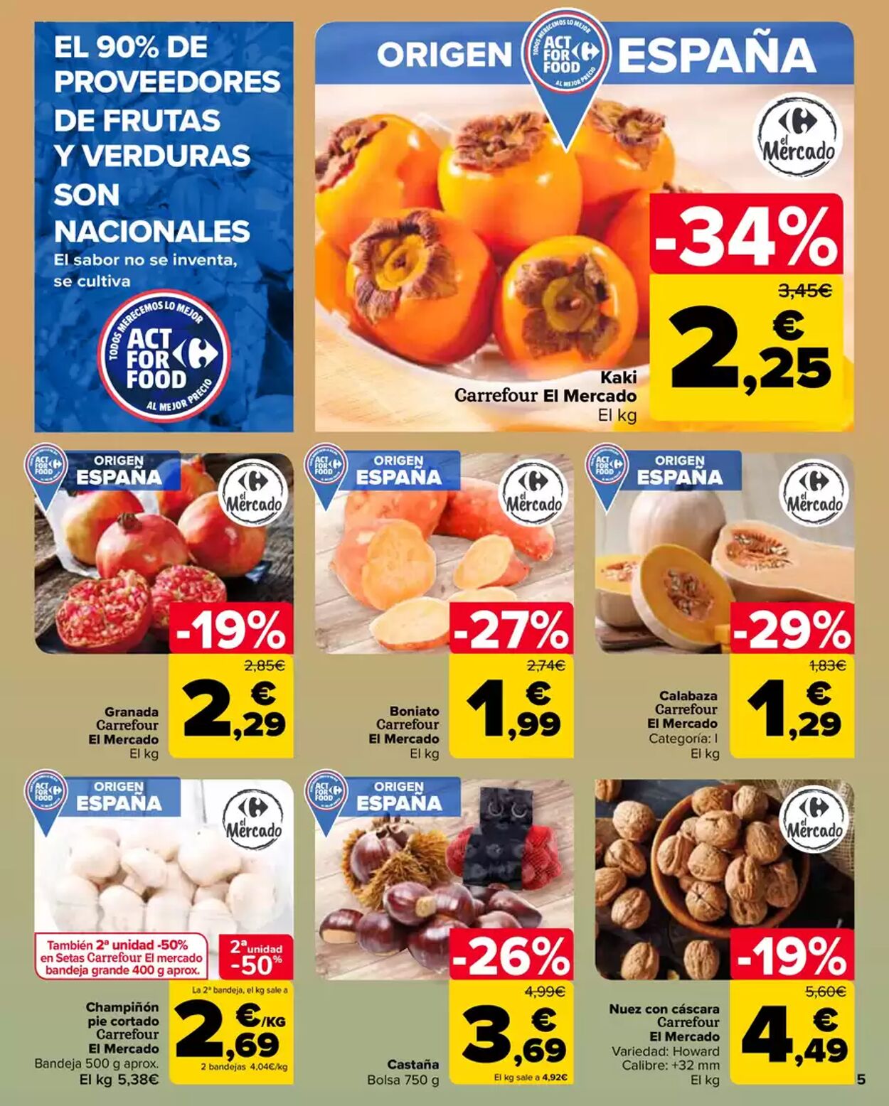 Folleto Carrefour 25.10.2024 - 11.11.2024