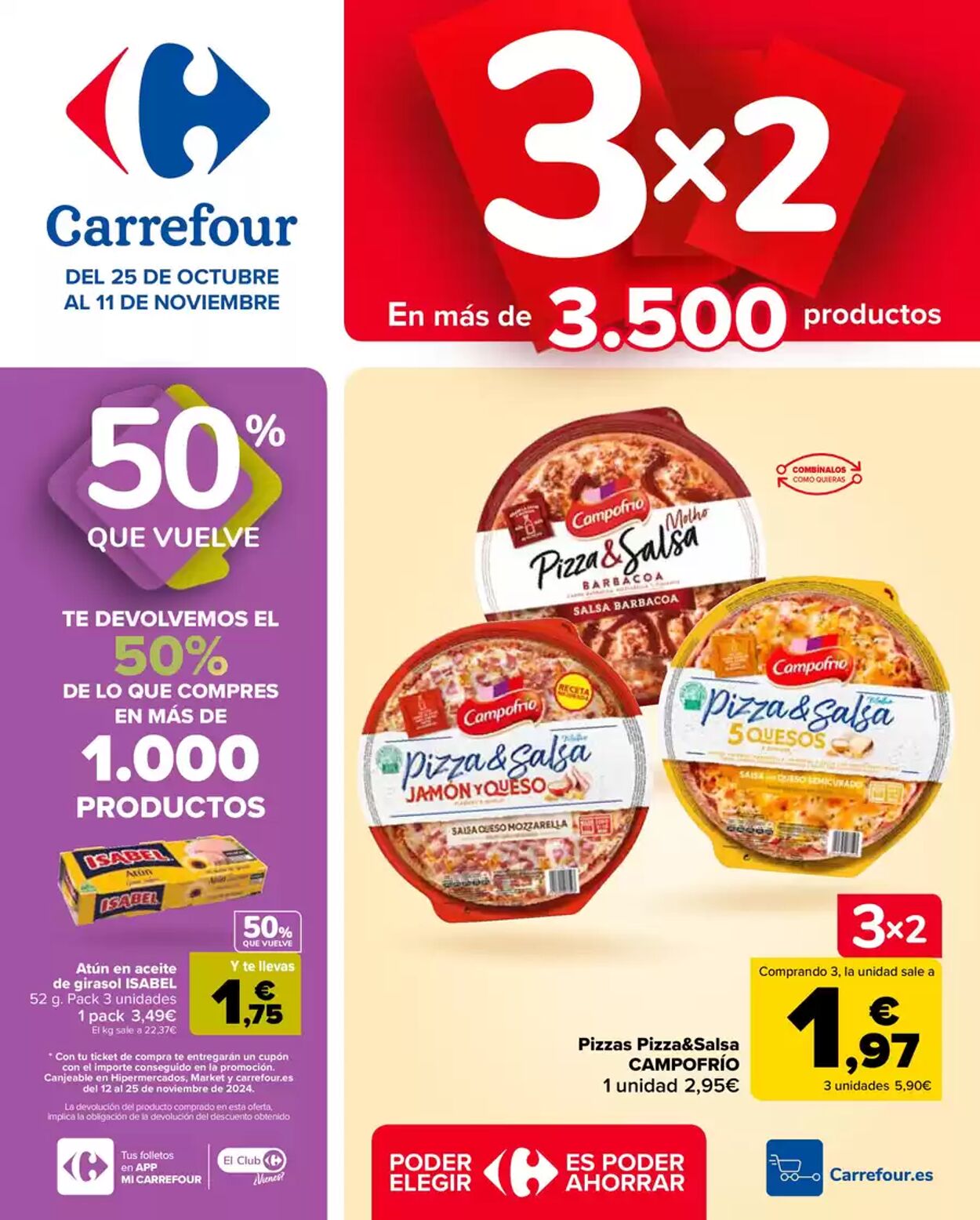 Folleto Carrefour 25.10.2024 - 11.11.2024