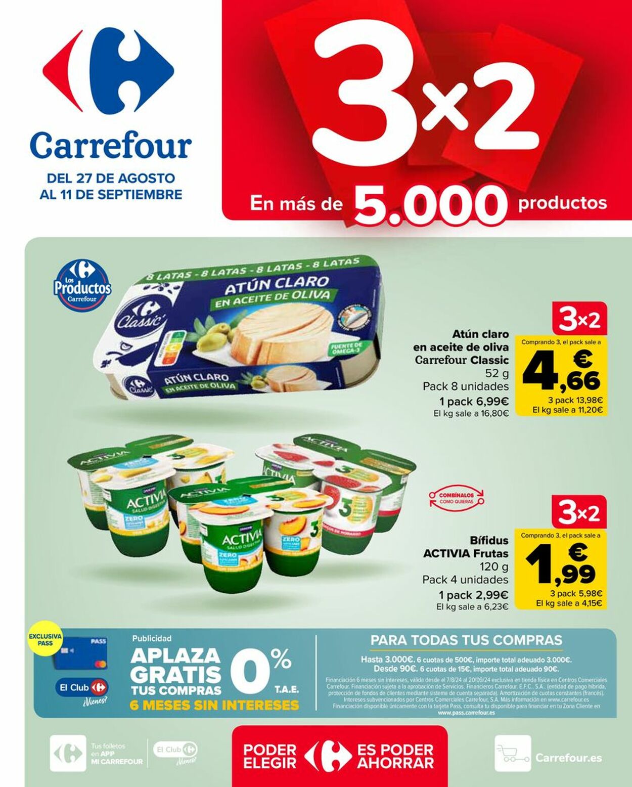 Folleto Carrefour 27.08.2024 - 11.09.2024