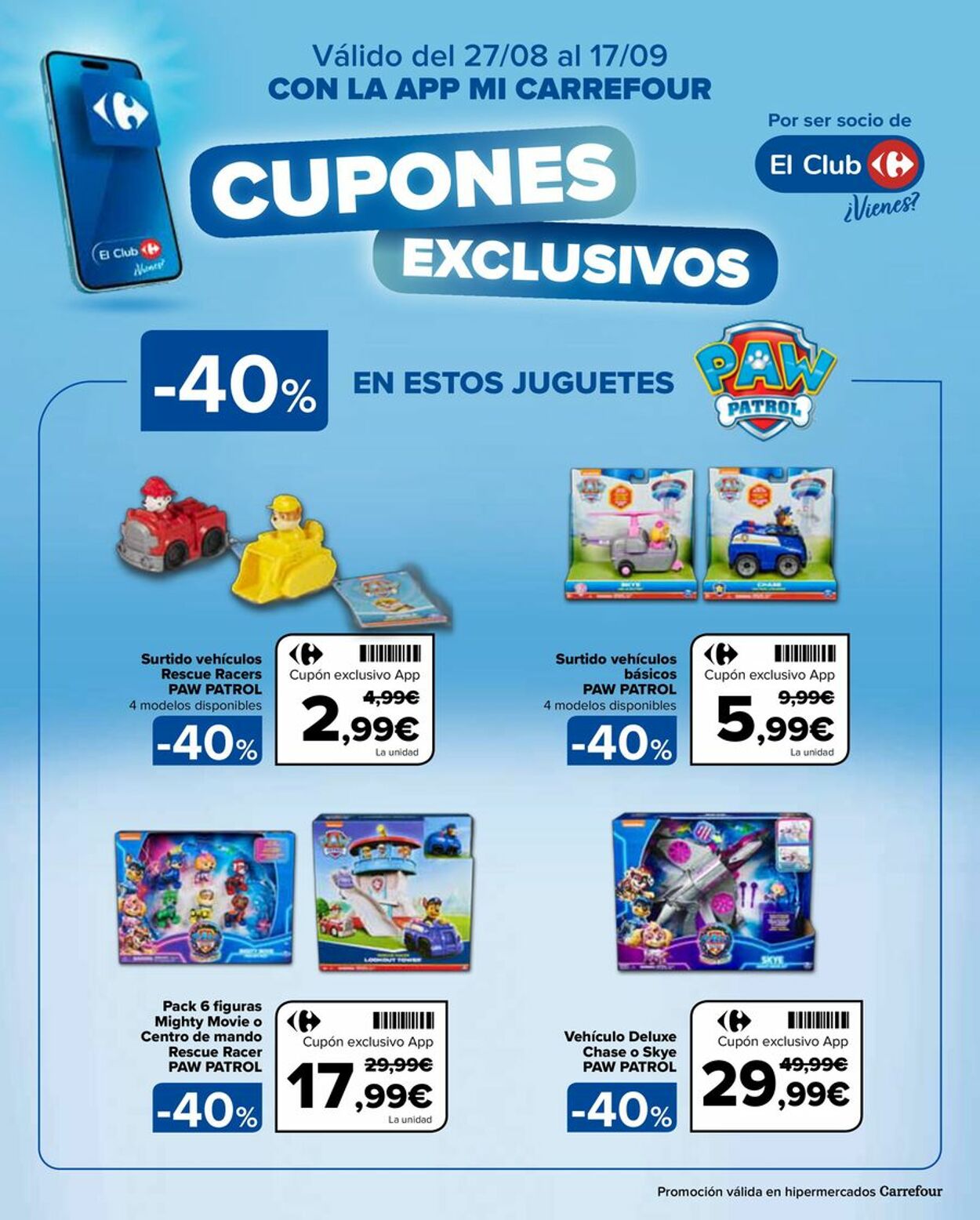 Folleto Carrefour 27.08.2024 - 11.09.2024