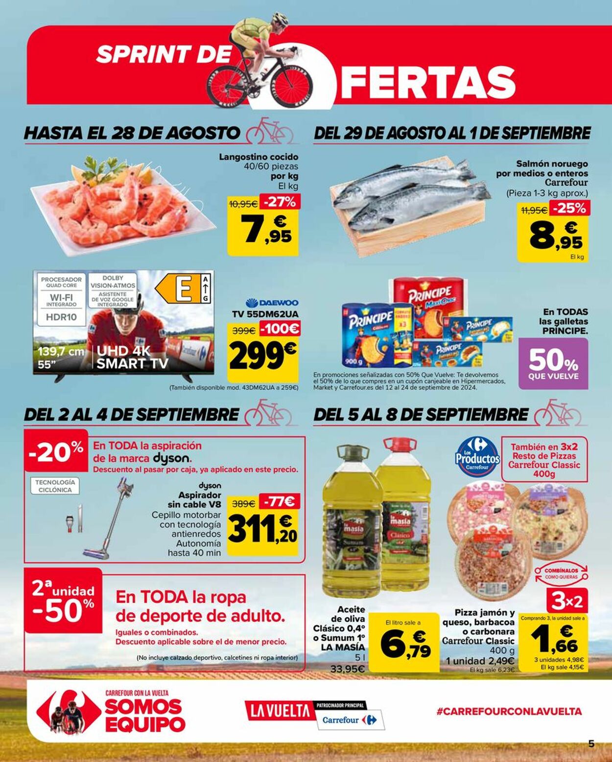 Folleto Carrefour 27.08.2024 - 11.09.2024