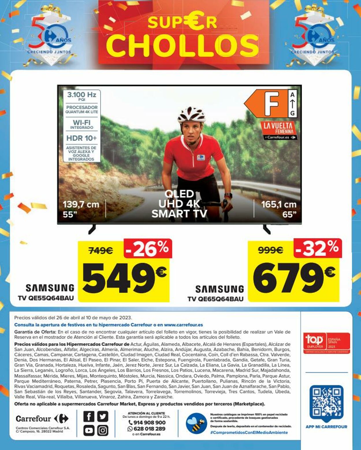 Folleto Carrefour 26.04.2023 - 10.05.2023