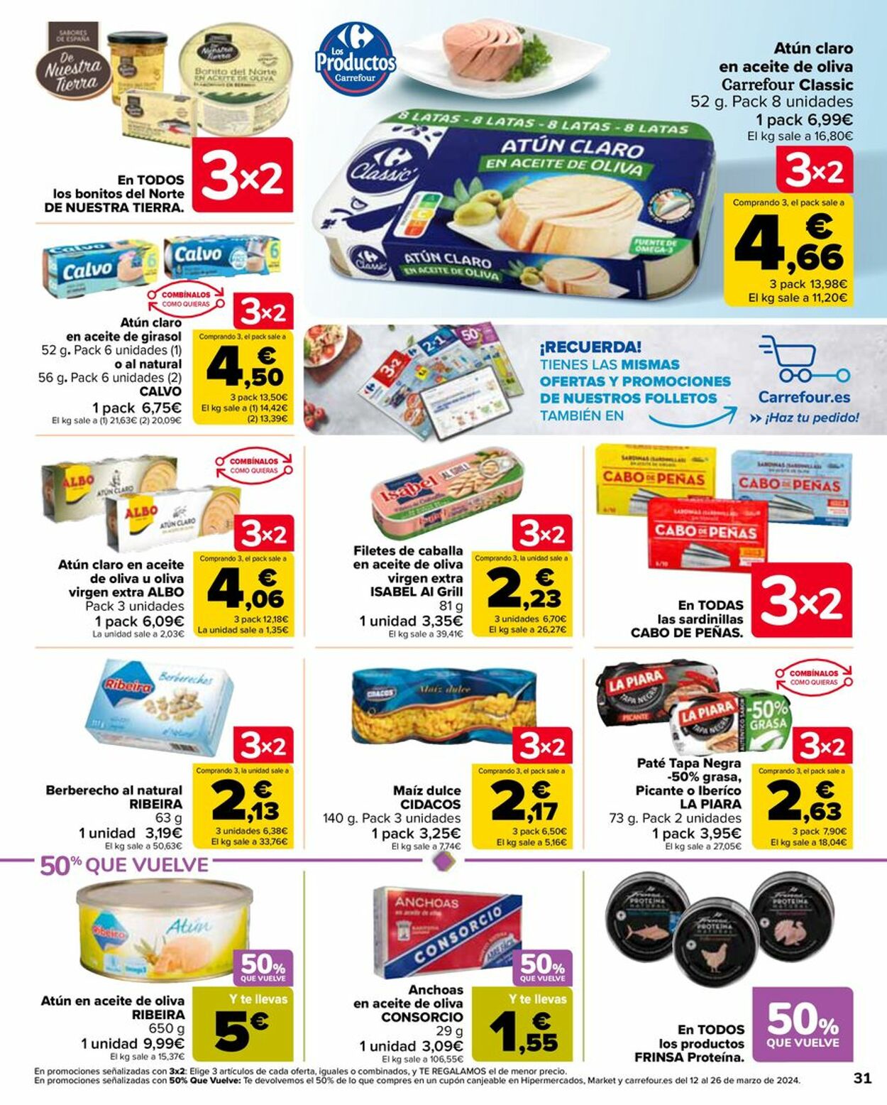 Folleto Carrefour 23.02.2024 - 11.03.2024