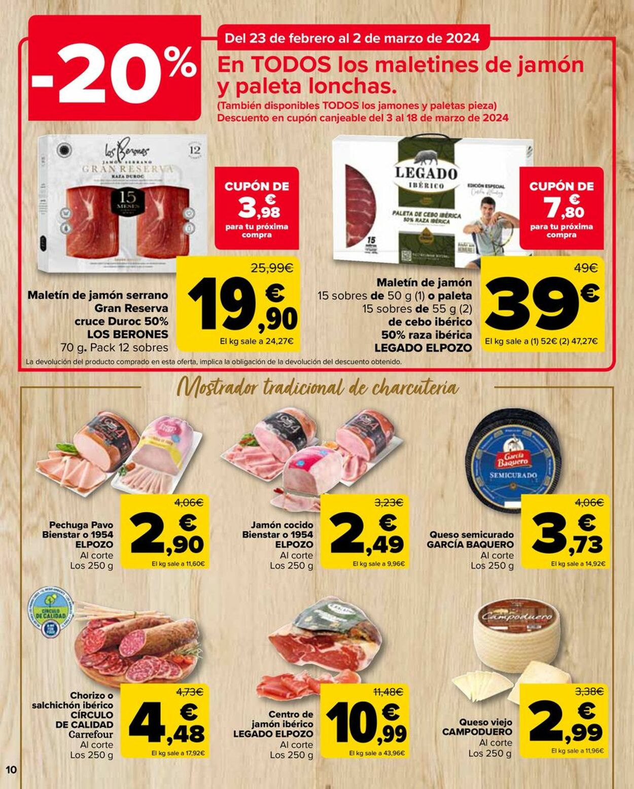 Folleto Carrefour 23.02.2024 - 11.03.2024