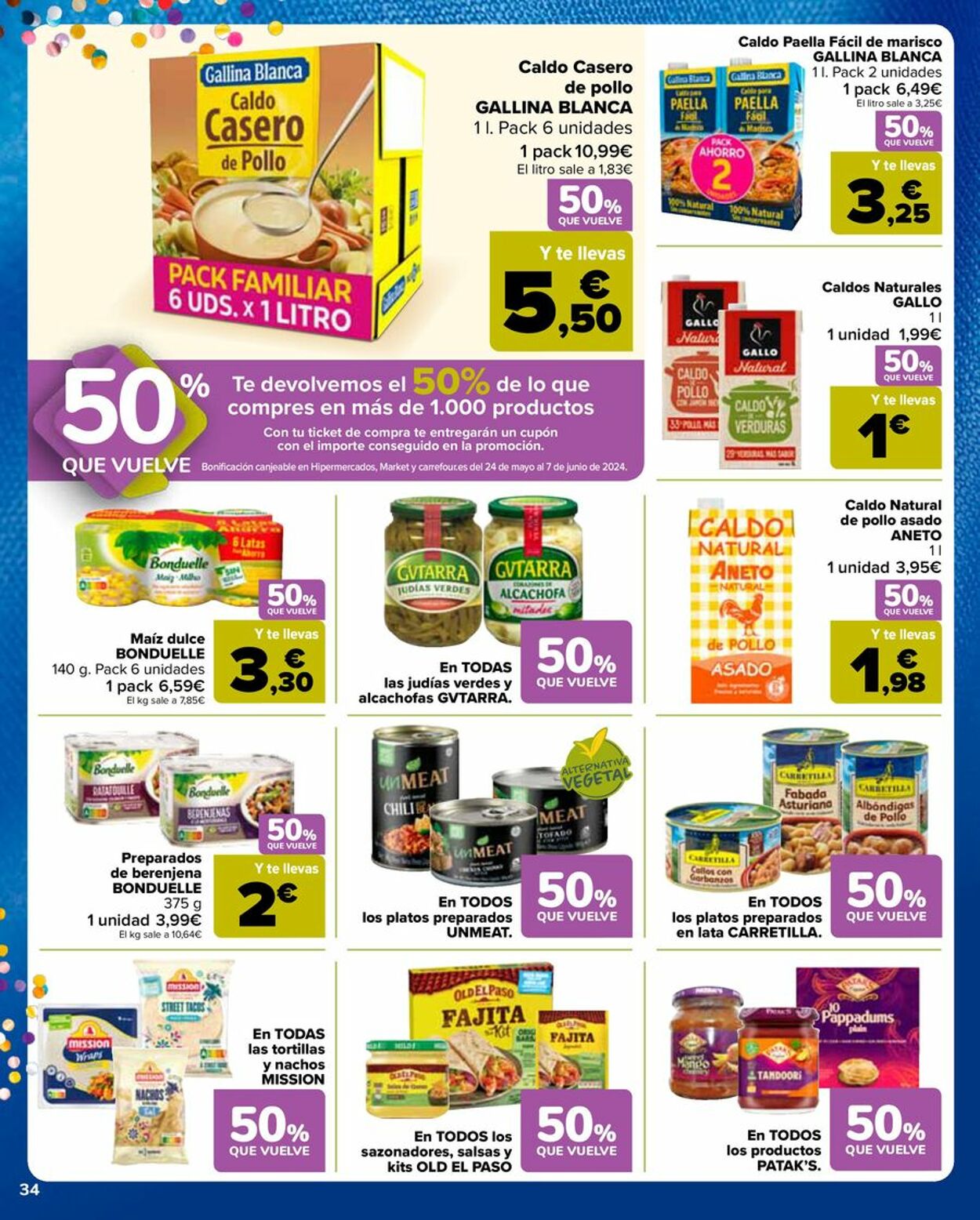 Folleto Carrefour 10.05.2024 - 23.05.2024