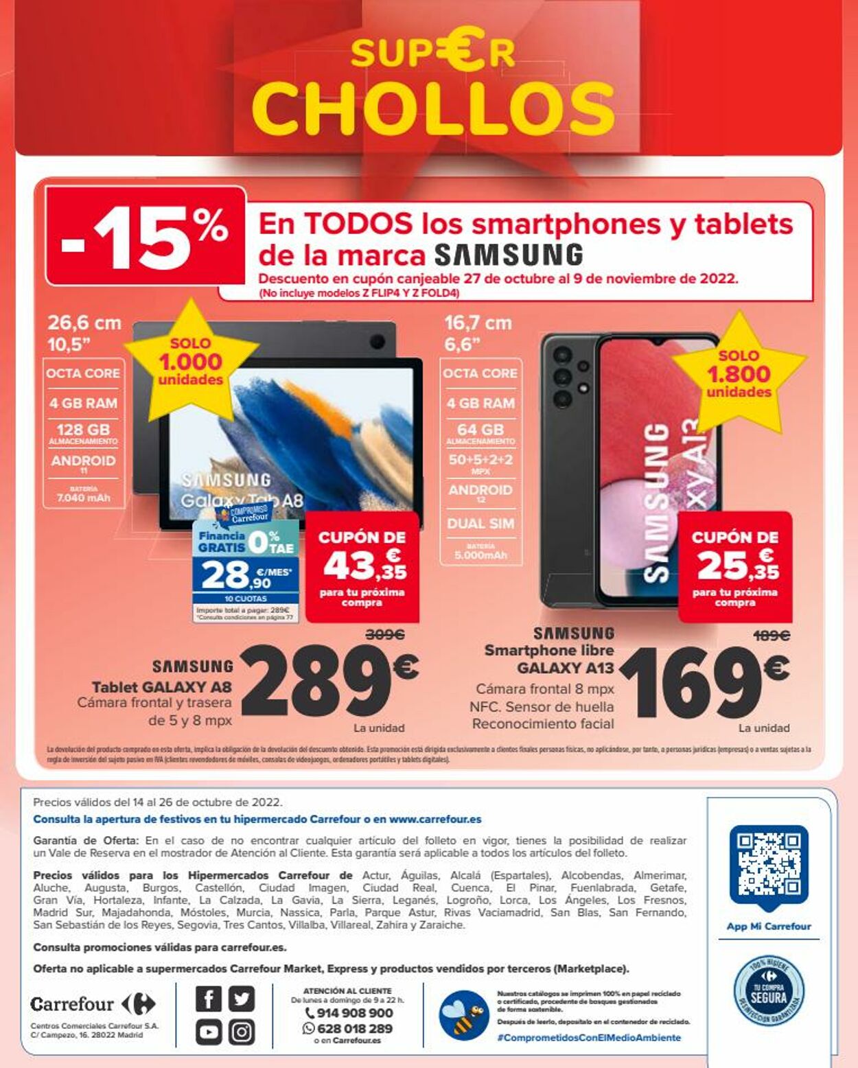 Folleto Carrefour 14.10.2022 - 26.10.2022