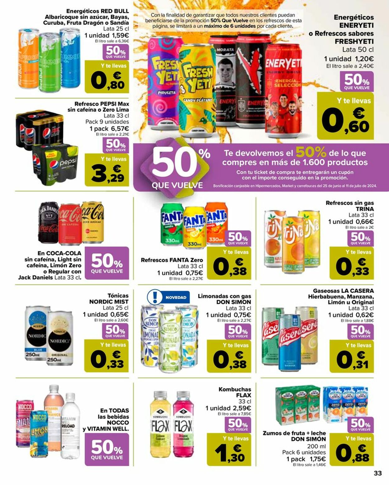 Folleto Carrefour 11.06.2024 - 24.06.2024