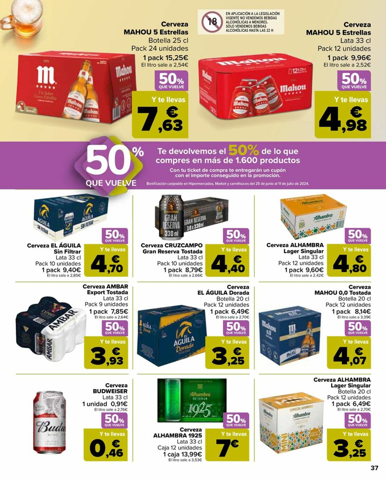 Folleto Carrefour 11.06.2024 - 24.06.2024