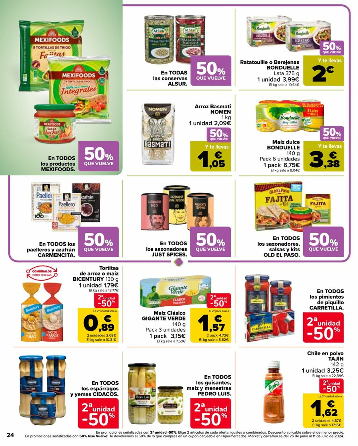 Folleto Carrefour 11.06.2024 - 24.06.2024