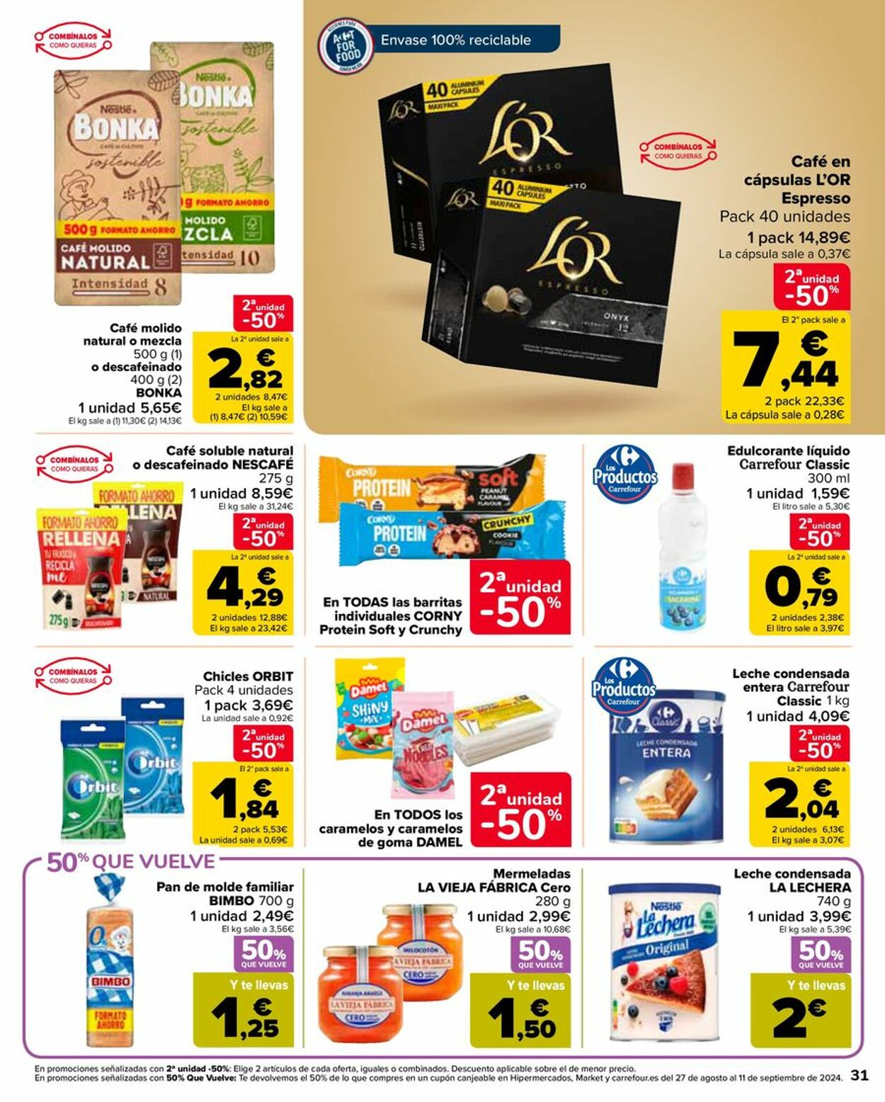 Folleto Carrefour 09.08.2024 - 26.08.2024