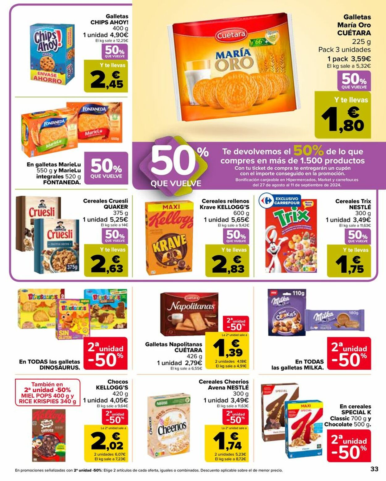 Folleto Carrefour 09.08.2024 - 26.08.2024