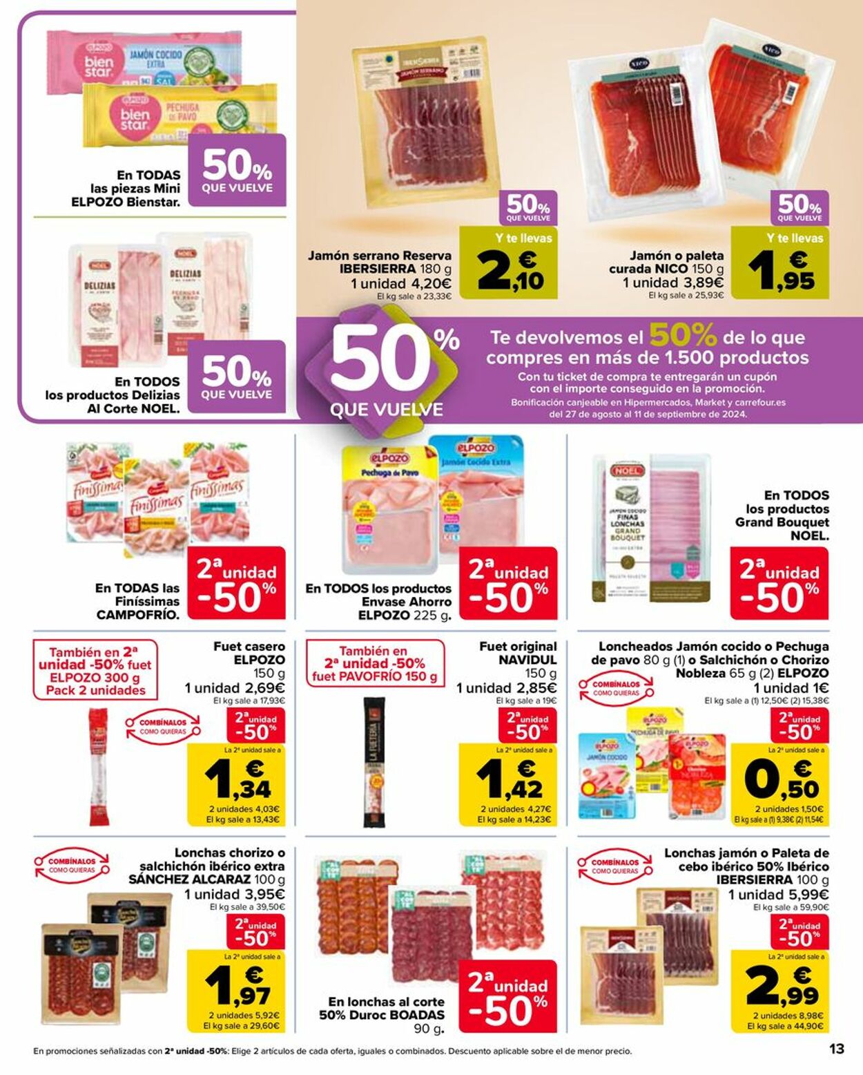 Folleto Carrefour 09.08.2024 - 26.08.2024