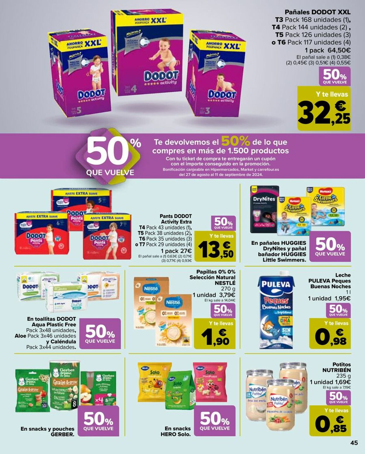 Folleto Carrefour 09.08.2024 - 26.08.2024