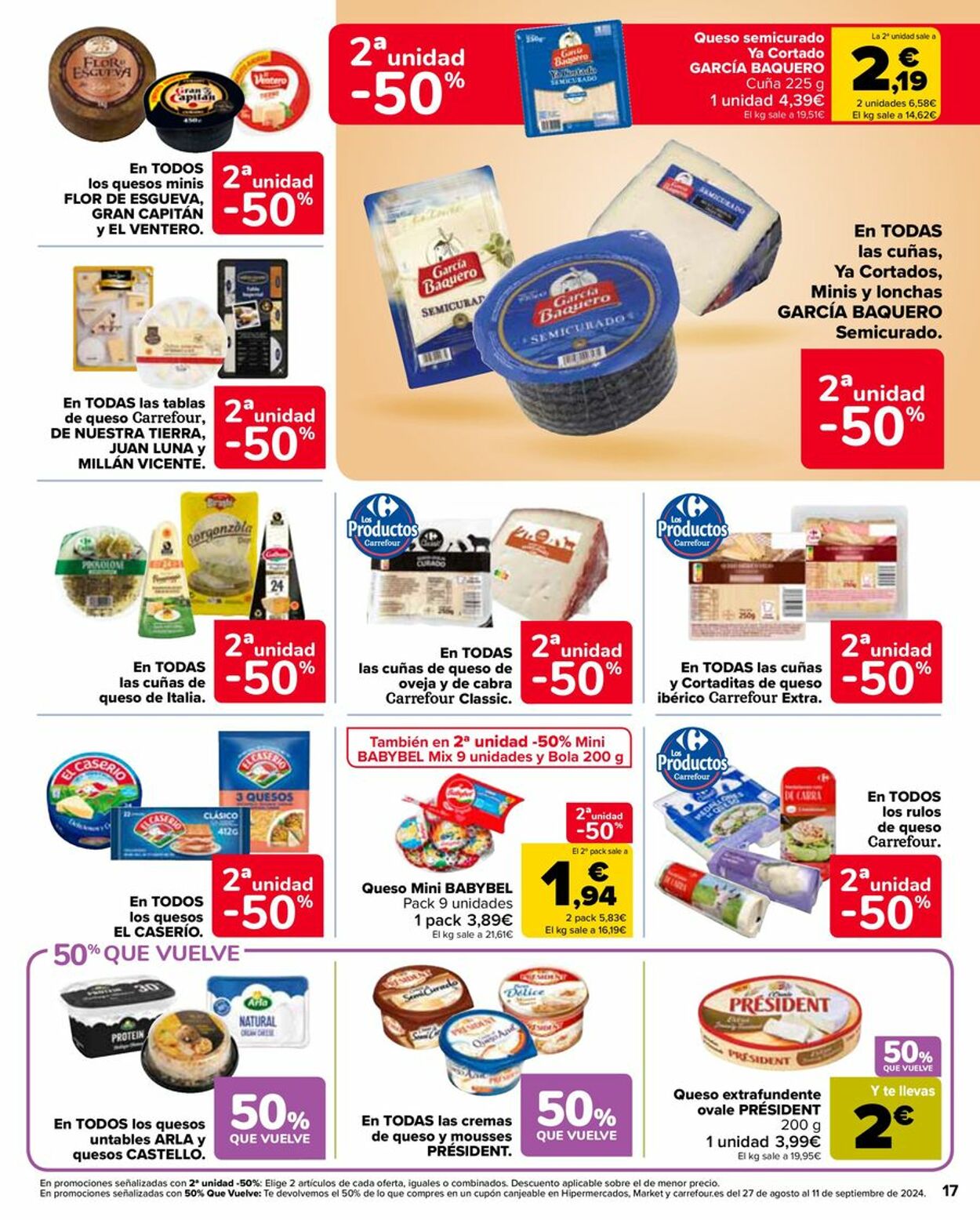 Folleto Carrefour 09.08.2024 - 26.08.2024