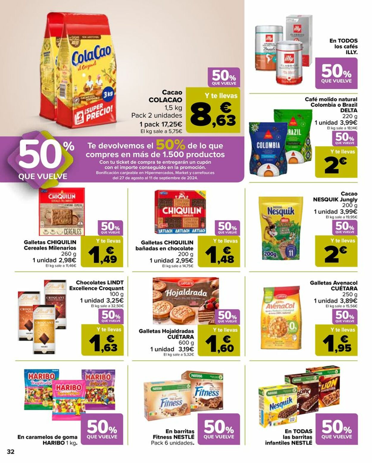 Folleto Carrefour 09.08.2024 - 26.08.2024