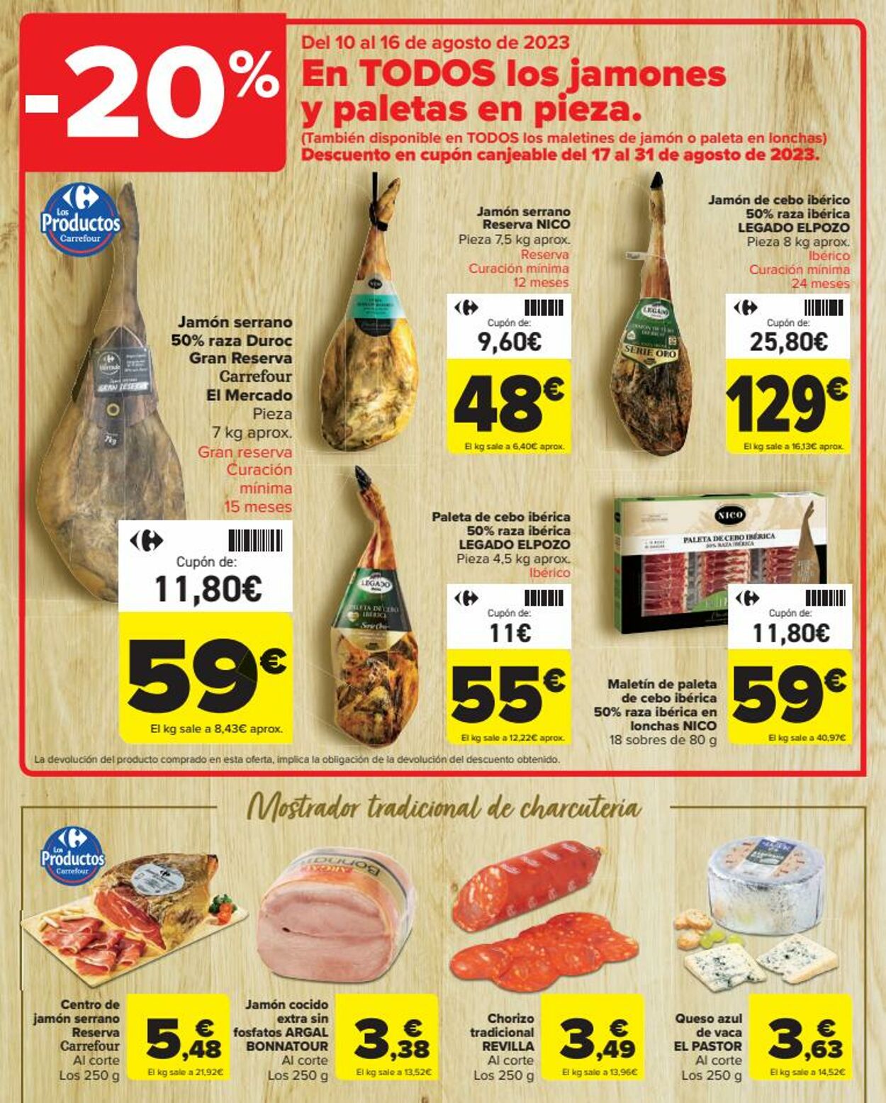 Folleto Carrefour 10.08.2023 - 23.08.2023