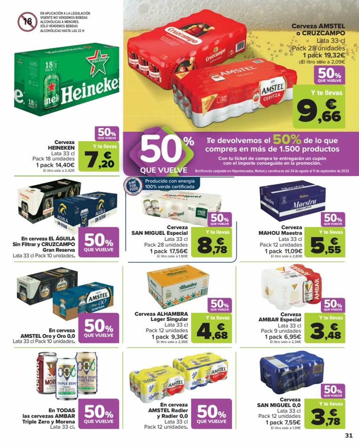 Folleto Carrefour 10.08.2023 - 23.08.2023